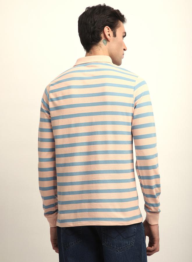 Dillinger Men Striped Regular Fit Polo - Image 3